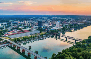 A picture of the savannah river